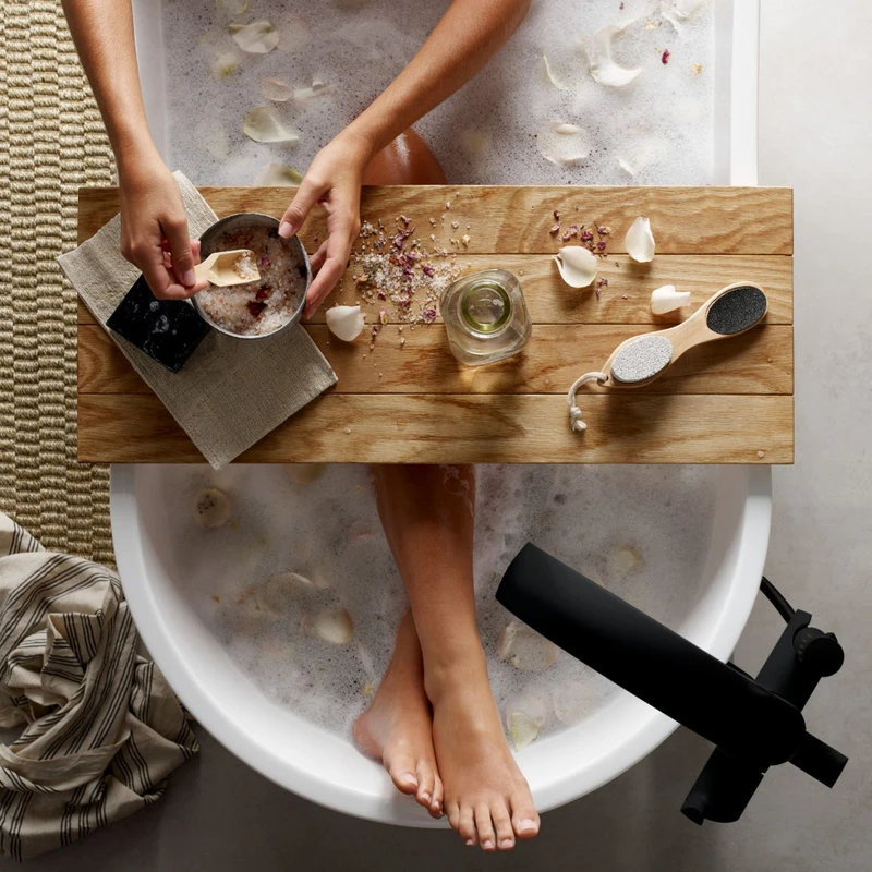 Moen One-Handle Tub Filler Includes Hand Shower, Matte Black 5 Moen One-Handle Tub Filler Includes Hand Shower, Matte Black - Image 5