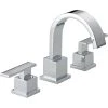 Delta Faucet Delta Vero Two Handle Widespread Bathroom Faucet, Chrome, 3553LF