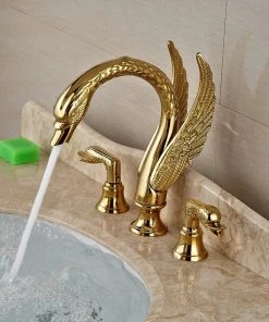 Miron Demid LLC Golden Swan Deck Mounted Bathtub Faucet, B -Moen-shop 7431021702c340b9 0332 w800 h800 b0 p0