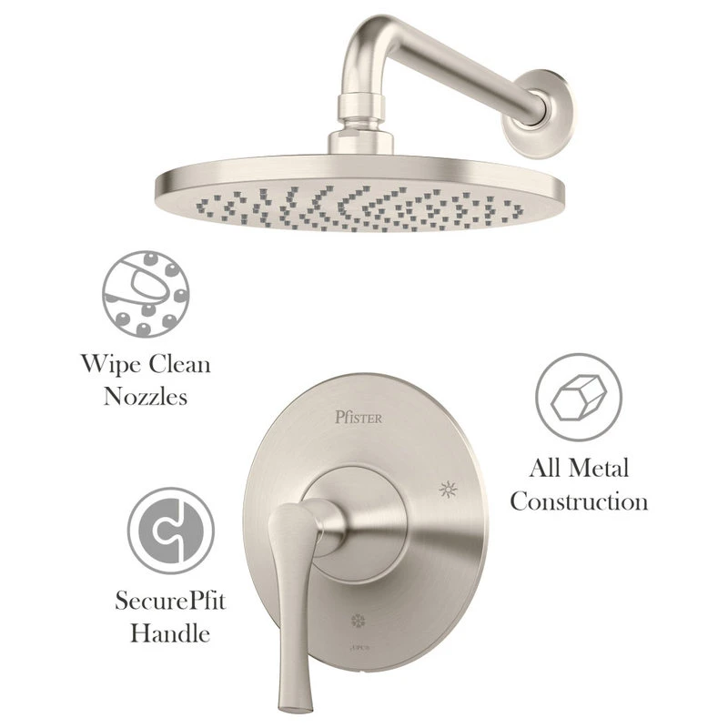 Pfister LG898RH Rhen Tub And Shower Trim Package - Black 5 Pfister LG898RH Rhen Tub And Shower Trim Package - Black - Image 5