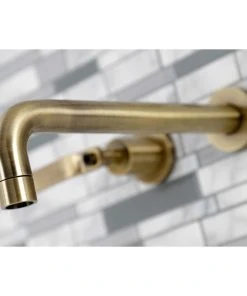 Kingston Brass KS8023KL Two-Handle Wall Mount Tub Faucet, Antique Brass 7 Kingston Brass KS8023KL Two-Handle Wall Mount Tub Faucet, Antique Brass -Moen-shop 74f1bf8f013fb6a0 0683 w800 h800 b0 p0