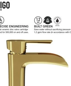 VIGO Niko Single-Handle Single Hole Bathroom Vessel Sink Faucet 20 VIGO Niko Single-Handle Single Hole Bathroom Vessel Sink Faucet -Moen-shop 7501f9ff0e96ec12 2344 w800 h800 b1 p0