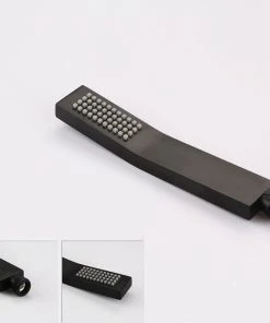 HOMARY Wall Mount 10" Rainshower Hand Shower And Tub Spout Shower System, Matte Black -Moen-shop 753199ad0051d33f 8555 w800 h800 b0 p0