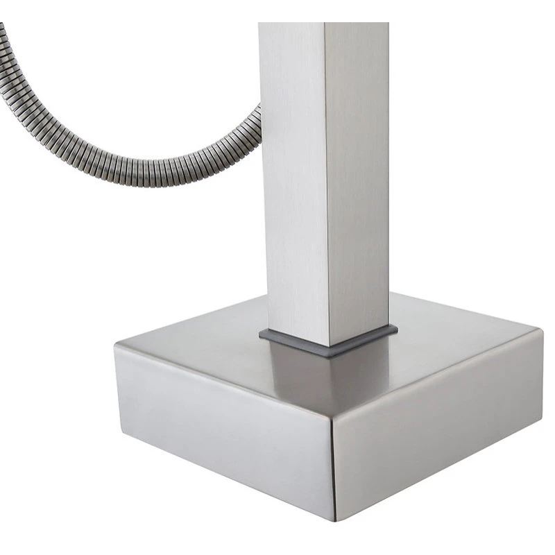 HOMARY Floor Mounted Single Handle Freestanding Bathtub Faucet With Handheld Shower, Br 3 HOMARY Floor Mounted Single Handle Freestanding Bathtub Faucet With Handheld Shower, Br - Image 3