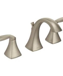 Moen Voss 2-Handle High Arc Bathroom Faucet, Brushed Nickel