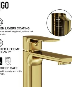 VIGO Davidson Single Hole Bathroom Faucet With Deck Plate -Moen-shop 7bc102da0e96ebe7 3491 w800 h800 b1 p0