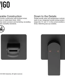 VIGO Atticus Wall Mount Bathroom Faucet, Chrome, Matte Black 15 VIGO Atticus Wall Mount Bathroom Faucet, Chrome, Matte Black -Moen-shop 7c2190240e96ec05 2911 w800 h800 b1 p0