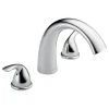Delta Faucet Delta Classic Roman Tub Trim, Chrome, T2705