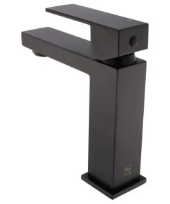 Fine Fixtures Square Single Hole Bathroom Faucet, Black -Moen-shop 7dd1fdfa0ecec55c 0058 w800 h800 b1 p0