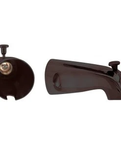 Westbrass Nose Diverter 5.5" Tub Spout In Oil Rubbed Bronze