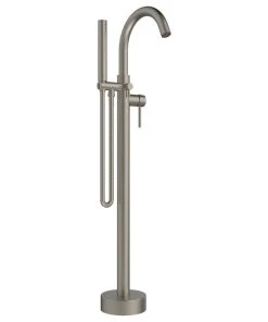 Keeney Holdings LLC Belanger DEL45 Single Handle Freestanding Tub Filler, Brushed Nickel