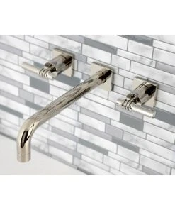 Kingston Brass KS6026ML Wall Mount Tub Faucet, Polished Nickel 9 Kingston Brass KS6026ML Wall Mount Tub Faucet, Polished Nickel -Moen-shop 7fc1e4ba013fb71b 0682 w800 h800 b0 p0