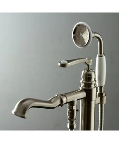 Kingston Brass Freestanding Tub Faucet With Hand Shower, Brushed Nickel 7 Kingston Brass Freestanding Tub Faucet With Hand Shower, Brushed Nickel -Moen-shop 7ff1f56b0bd8d0a6 5545 w800 h800 b0 p0
