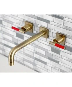 Kingston Brass KS6023CKL Wall Mount Tub Faucet, Antique Brass -Moen-shop 80015032013fb6b1 0579 w800 h800 b0 p0