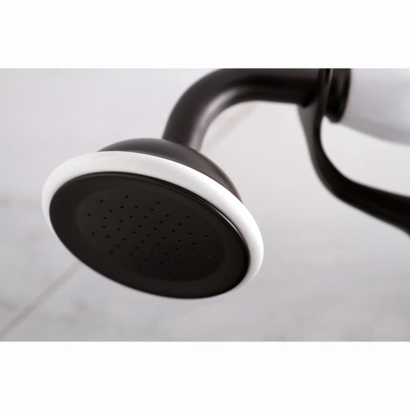 Kingston Brass Kingston 6" Adjustable Wall Mount Clawfoot Tub Faucet, Oil Rubbed Bronze 2 Kingston Brass Kingston 6" Adjustable Wall Mount Clawfoot Tub Faucet, Oil Rubbed Bronze - Image 2