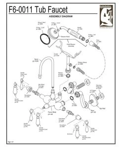 Water Creation Vintage Classic Wall Mount Tub Faucet With Handshower, Polished Nickel Pvd Finis -Moen-shop 8321854a073244b1 0042 w800 h800 b1 p0