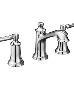 Moen Dartmoor 2-Handle High Arc Bathroom Faucet, Trim Only, Chrome