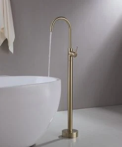 HOMARY Brewst Solid Brass Single Handle Modern Floor Mounted Tub Filler Spout Faucet -Moen-shop 85d1733202306572 3212 w800 h800 b0 p0