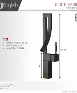 STYLISH Single Handle Bathroom Faucet For Single Hole Brass Vessel Mixer Tap 17 STYLISH Single Handle Bathroom Faucet For Single Hole Brass Vessel Mixer Tap -Moen-shop 870128b400edb653 4078 w800 h800 b0 p0