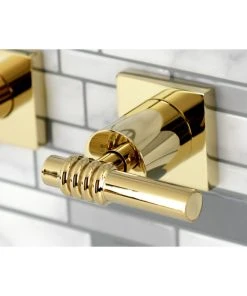 Kingston Brass KS6022ML Wall Mount Tub Faucet, Polished Brass -Moen-shop 8801707f013fb71c 0642 w800 h800 b0 p0