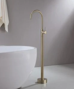 HOMARY Brewst Solid Brass Single Handle Modern Floor Mounted Tub Filler Spout Faucet -Moen-shop 8991c5ce02306573 3212 w800 h800 b0 p0