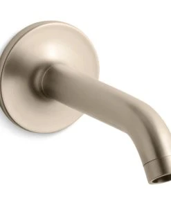 Kohler K-14426 Purist 7-3/4" Tub Spout - Brushed Bronze