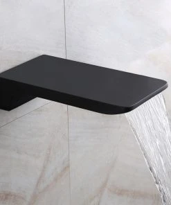 HOMARY Wall Mount 10" Rainshower Hand Shower And Tub Spout Shower System, Matte Black -Moen-shop 8ae19a110051d33e 8555 w800 h800 b0 p0