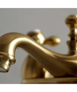 Kingston Brass 4" Centerset Bathroom Faucet, Brushed Brass -Moen-shop 8af172a90bd8d0ee 4994 w800 h800 b0 p0