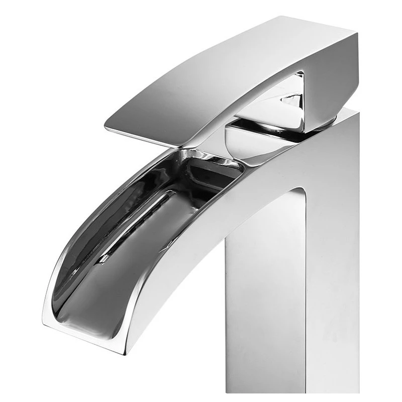 Vinnova Liberty Single-Handle Basin Bathroom Faucet, Polished Chrome 3 Vinnova Liberty Single-Handle Basin Bathroom Faucet, Polished Chrome - Image 3