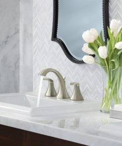 Moen Voss 2-Handle High Arc Bathroom Faucet, Brushed Nickel 11 Moen Voss 2-Handle High Arc Bathroom Faucet, Brushed Nickel -Moen-shop 8f8185d50d80e846 6976 w800 h800 b0 p0