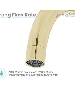 Swiss Madison Ivy Freestanding Bathtub Faucet, Brushed Gold 19 Swiss Madison Ivy Freestanding Bathtub Faucet, Brushed Gold -Moen-shop 90a124bf01d48a19 9477 w800 h800 b1 p0