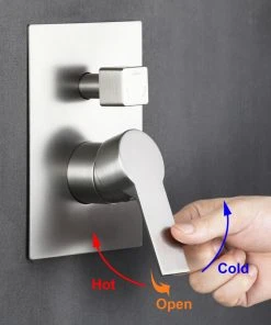 Wellfor Group LLC Wellfor Rainfall Shower System, 12" Rain Shower Head With Handheld Combo Set, Br 14 Wellfor Group LLC Wellfor Rainfall Shower System, 12" Rain Shower Head With Handheld Combo Set, Br -Moen-shop 91e1d8e601c0365c 1414 w800 h800 b0 p0