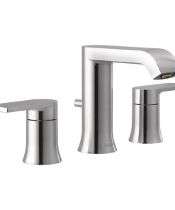 Moen T6708 Genta LX 1.2 GPM Widespread Bathroom Faucet - Chrome