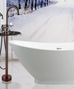 Vanity Art LLC Vanity Art Freestanding Tub Faucet, Oil Rubbed Bronze -Moen-shop 93d1a2480dc508f2 2912 w800 h800 b0 p0