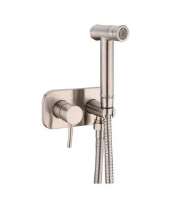 Morsale Wasser™ Brass Handheld Toilet Spray, Brushed Nickel