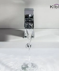 Kibi USA Waterfall Single Handle Bathroom Faucet KBF1004, Chrome, W/ Drain -Moen-shop 962116a10f1b5372 5391 w800 h800 b0 p0