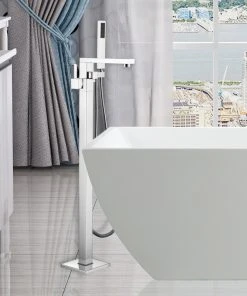 Vanity Art LLC Vanity Art Freestanding Tub Faucet, Chrome -Moen-shop 96d169390dc4dc8a 2873 w800 h800 b0 p0