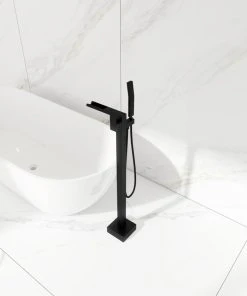 Jims Maison Freestanding Single Handle Clawfoot Tub Faucet, Gold -Moen-shop 974128dd02f0730b 5524 w800 h800 b0 p0