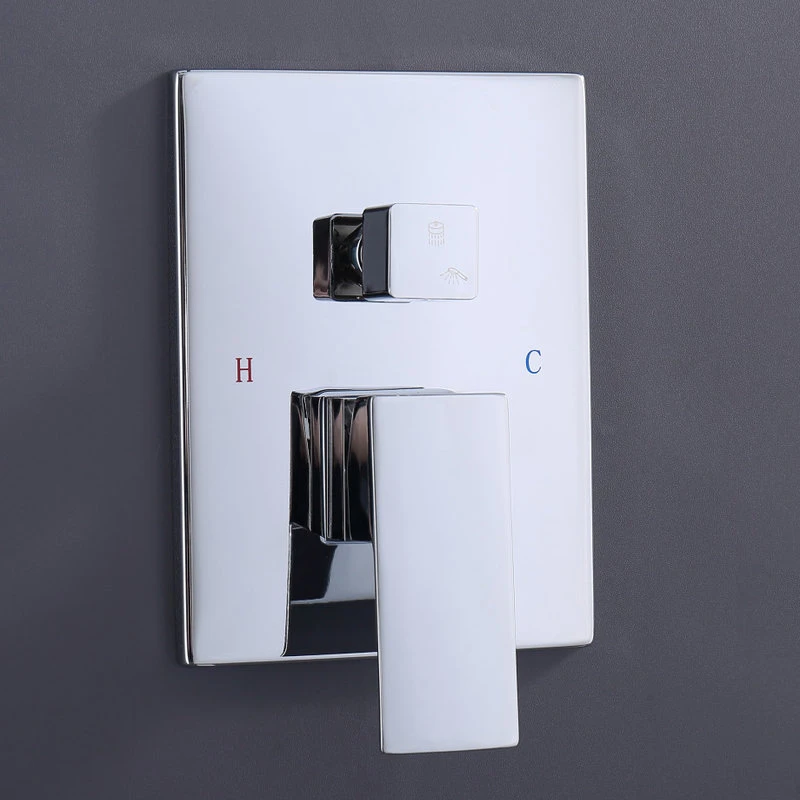 Alma Vanities Alam Empolo 8" Wall Mount Rain Shower Set, Chrome 5 Alma Vanities Alam Empolo 8" Wall Mount Rain Shower Set, Chrome - Image 5