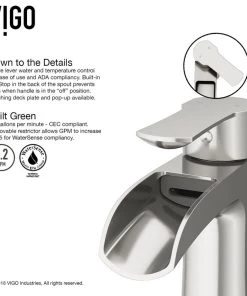 VIGO Paloma Single Hole Bathroom Faucet With Deck Plate -Moen-shop 98a1e92d0e96ebe6 3603 w800 h800 b1 p0