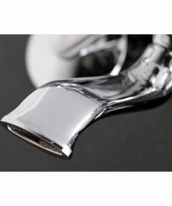 Kingston Brass 6" Adjustable Wall Mount Clawfoot Tub Faucet, Polished Chrome -Moen-shop 99b10d4c0ddee1d0 4697 w800 h800 b0 p0