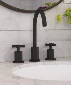Ancona Prima 3 Widespread Bathroom Faucet, Matte Black -Moen-shop 9ac1f40a0d654c3c 0382 w800 h800 b0 p0