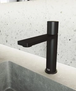 VIGO Halsey Single Hole Bathroom Faucet, Matte Black 15 VIGO Halsey Single Hole Bathroom Faucet, Matte Black -Moen-shop 9ae118540f60a6fc 3083 w800 h800 b0 p0