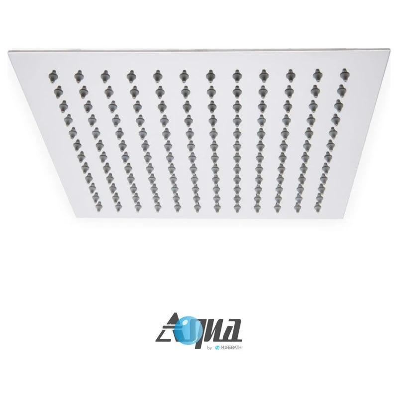 KUBEBATH Aqua Piazza Set With 12" Square Rain Shower And Tub Filler, Chrome 3 KUBEBATH Aqua Piazza Set With 12" Square Rain Shower And Tub Filler, Chrome - Image 3