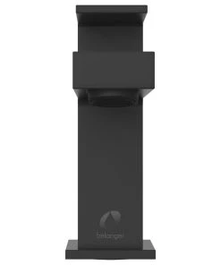 Keeney Holdings LLC Belanger QUA21 Single Handle Bathroom Faucet With Drain, Matte Black -Moen-shop 9c813eb00ee1259b 7573 w800 h800 b1 p0