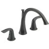 Delta Faucet Delta Lahara Roman Tub Trim, Venetian Bronze, T2738-RB