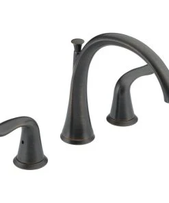 Delta Faucet Delta Lahara Roman Tub Trim, Venetian Bronze, T2738-RB