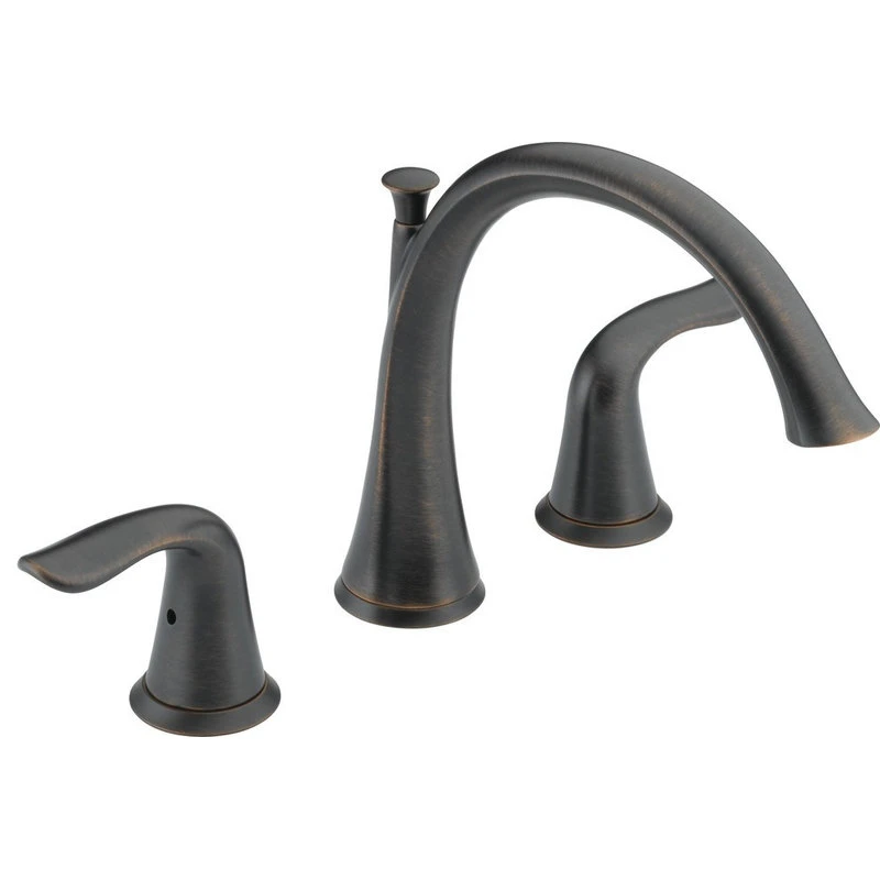 Delta Faucet Delta Lahara Roman Tub Trim, Venetian Bronze, T2738-RB 1 Delta Faucet Delta Lahara Roman Tub Trim, Venetian Bronze, T2738-RB
