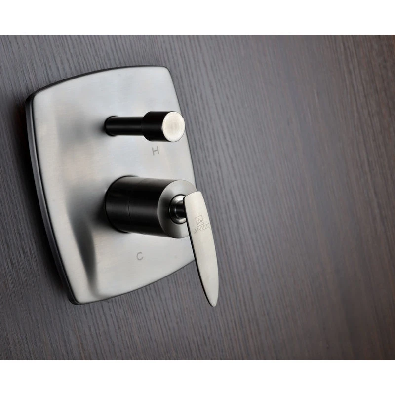 ANZZI Tempo Series 1-Handle 1-Spray Tub And Shower Faucet, Brushed Nickel 4 ANZZI Tempo Series 1-Handle 1-Spray Tub And Shower Faucet, Brushed Nickel - Image 4