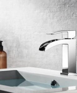 Vinnova Liberty Single-Handle Basin Bathroom Faucet, Polished Chrome 7 Vinnova Liberty Single-Handle Basin Bathroom Faucet, Polished Chrome -Moen-shop a0f15ecb009c45a8 3722 w800 h800 b0 p0